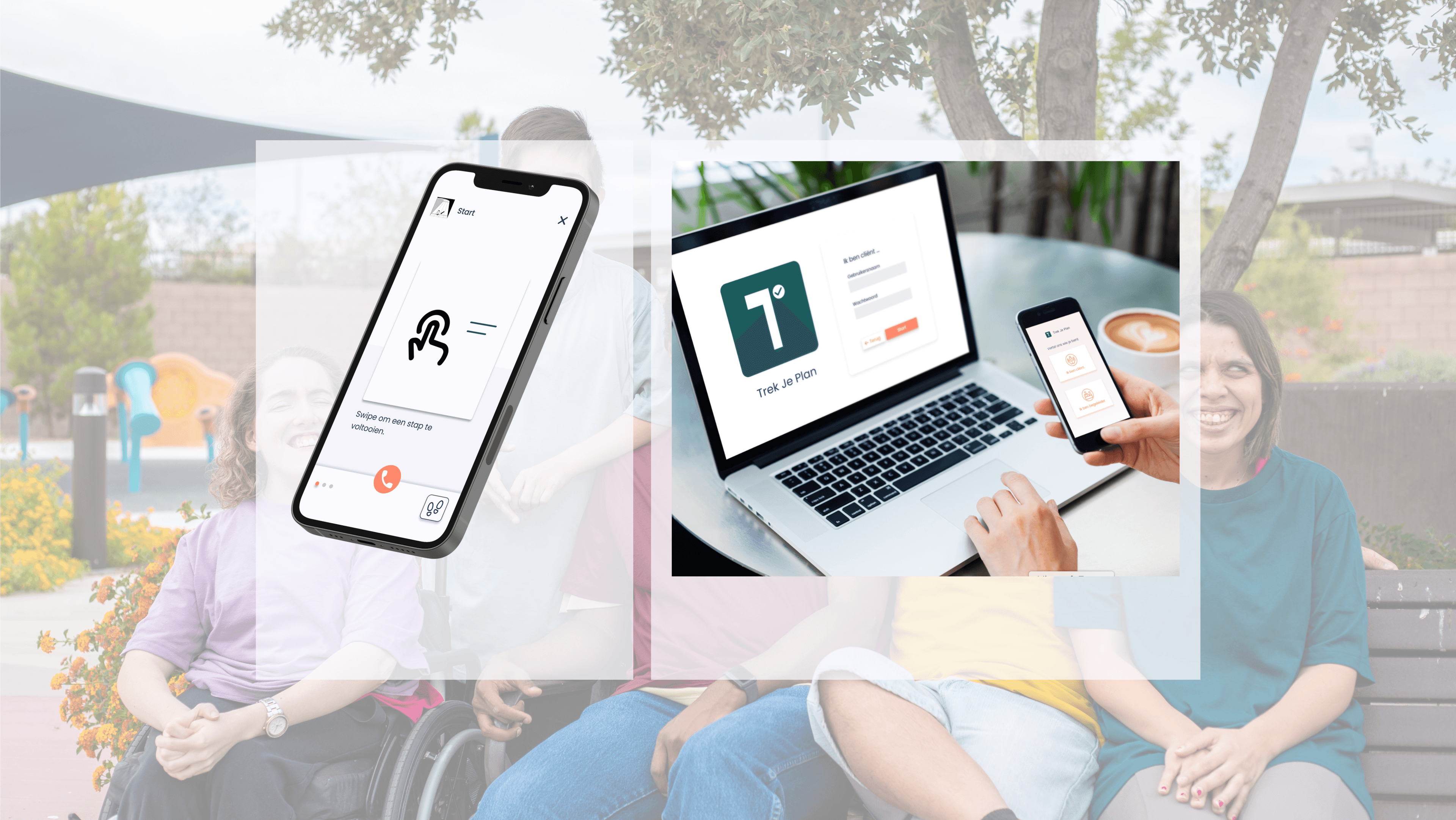 Indeplandent tool displayed on mobile and desktop